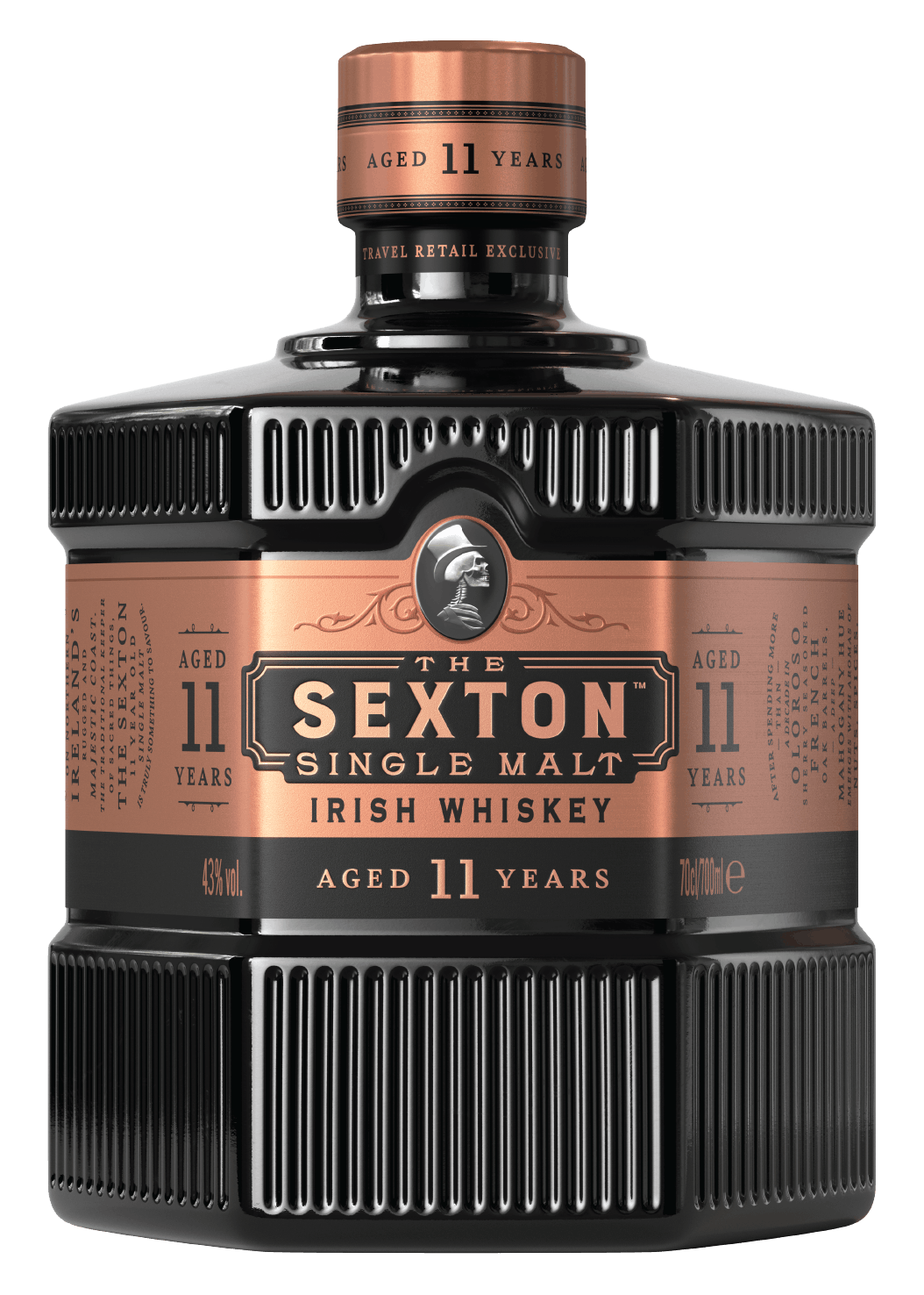 The Sexton 11 Year Old bottle